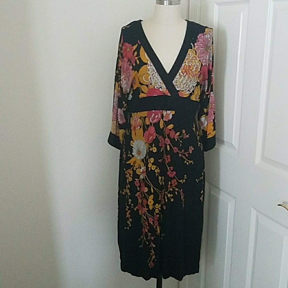 DAVID MEISTER Floral Dress